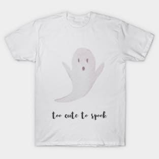 Too cure to spook watercolor ghosty T-Shirt